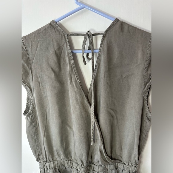 Cotton On Khaki Wrap Dress size L - Picture 4 of 6